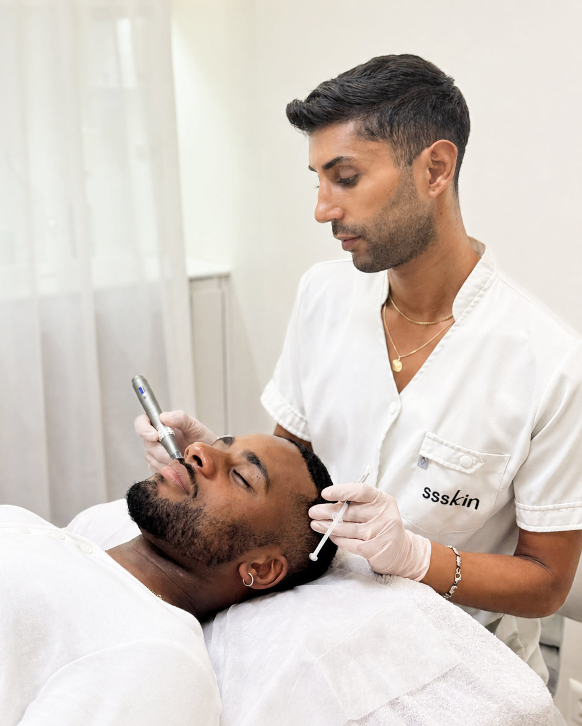 Microneedling visage Lausanne