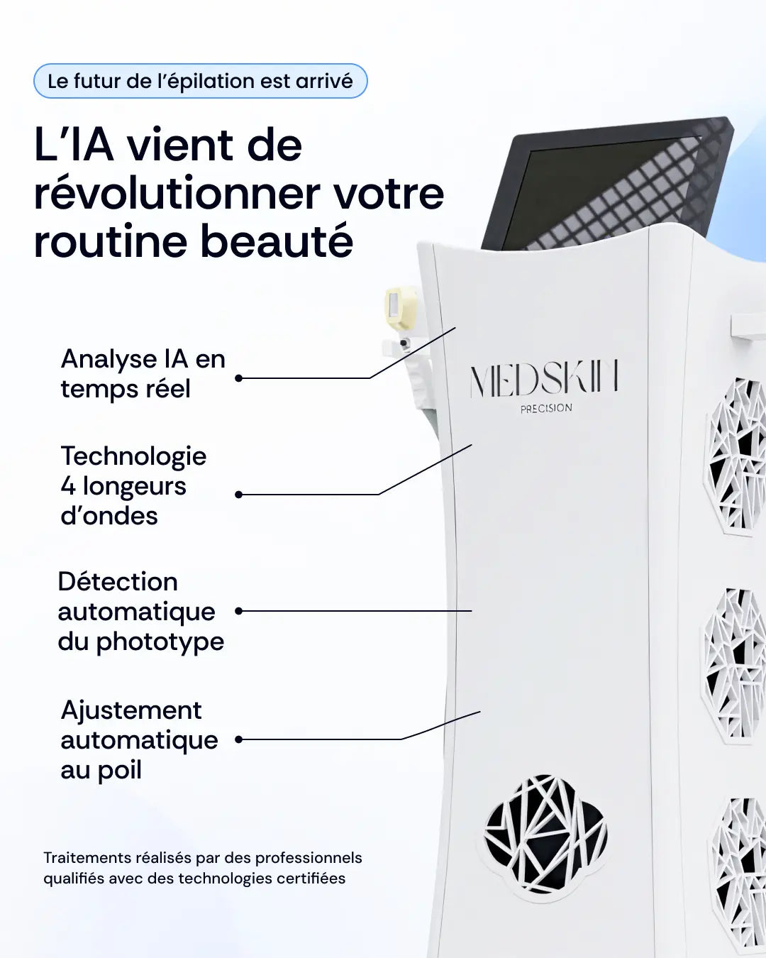 Votre pack d'épilation laser à